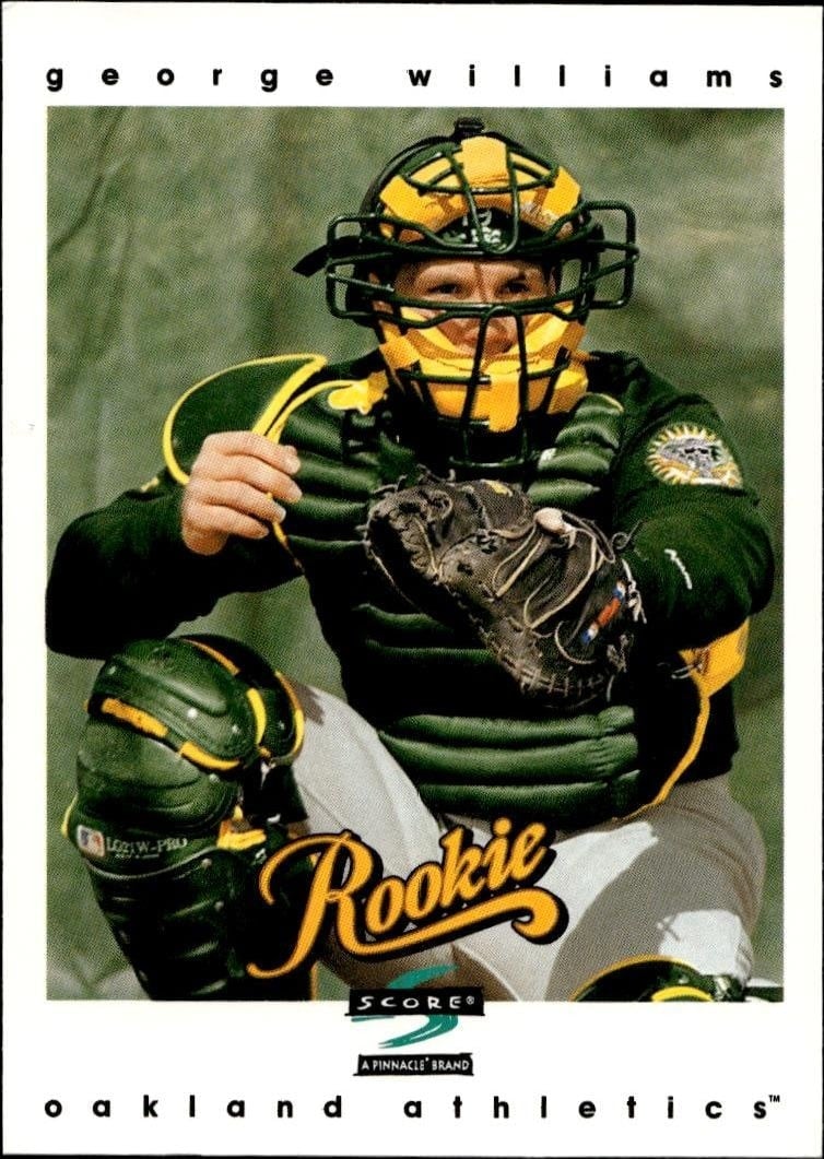 George Williams 1997 Pinnacle Score #315 Baseball Trading Card - Front 1997 Pinnacle Score George Williams #315 baseball trading card front