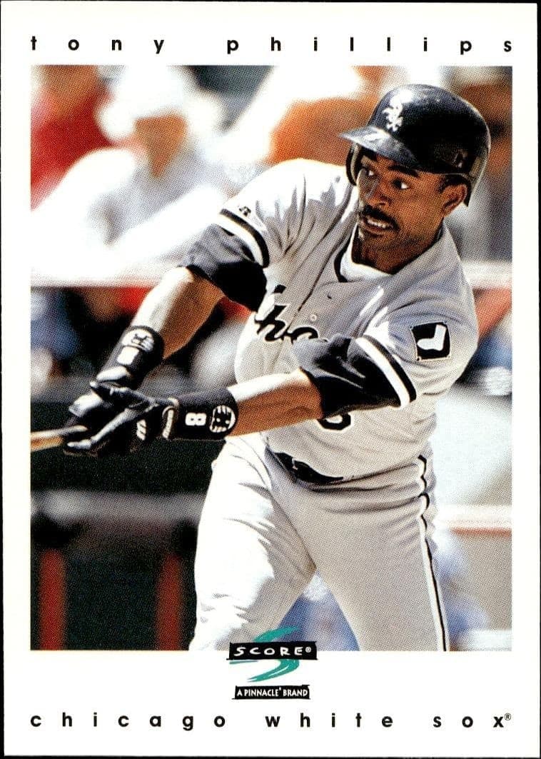 1997 Pinnacle Score Tony Phillips #214 trading card