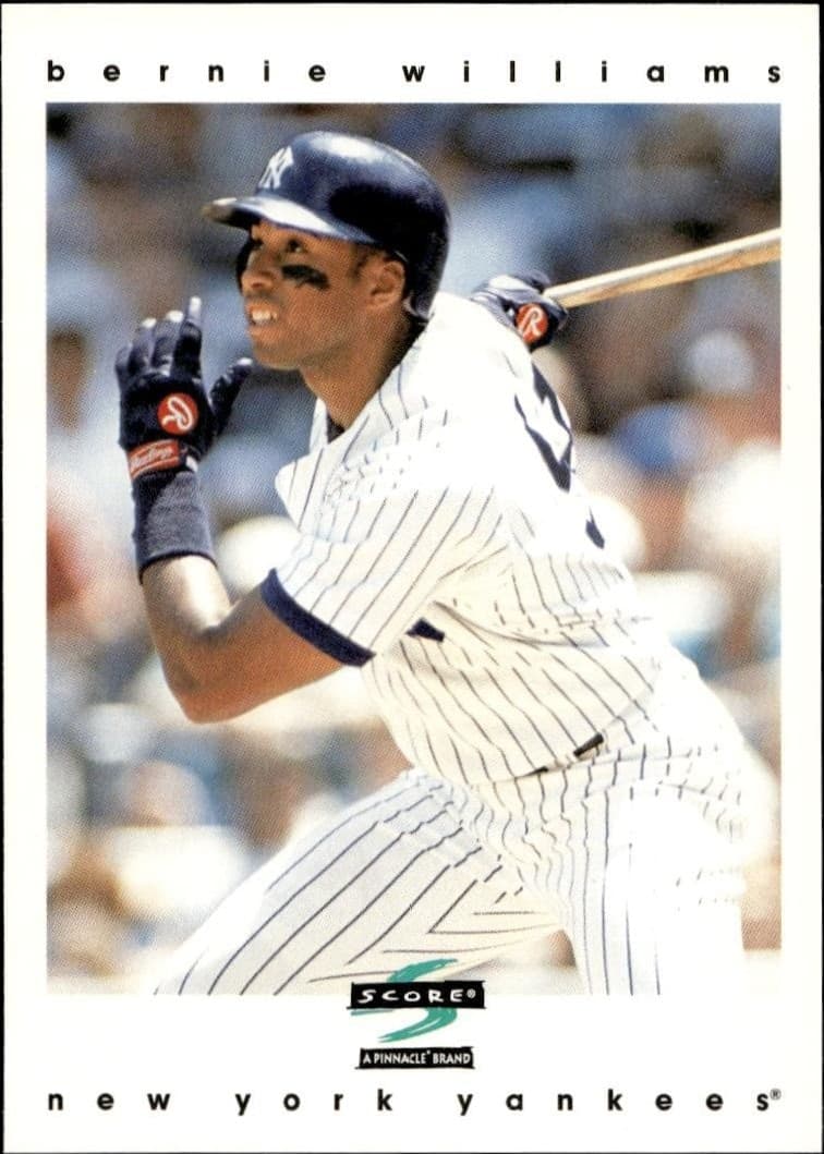 1997 Pinnacle Score Bernie Williams #5 trading card
