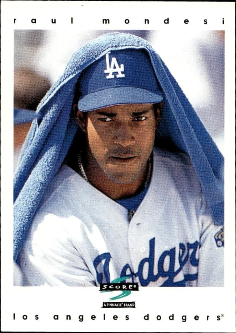 1997 Pinnacle Score Raul Mondesi #202 trading card