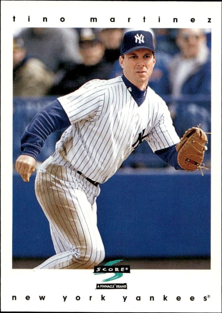 1997 Pinnacle Score Tino Martinez #208 trading card