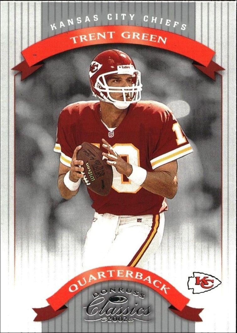 Trent Green 2002 Donruss Classics #69 Football Trading Card - Front 2002 Donruss Classics Trent Green #69 football trading card front