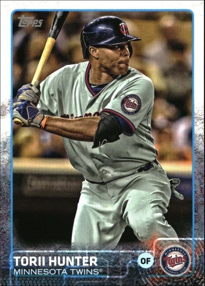 2015 Topps Series 2 Torii Hunter #590 trading card
