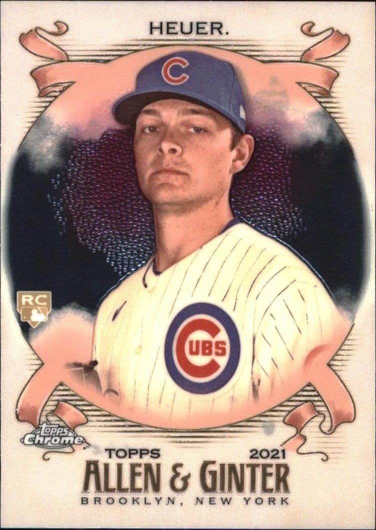 2021 Topps Allen & Ginter Chrome Codi Heuer #290 trading card