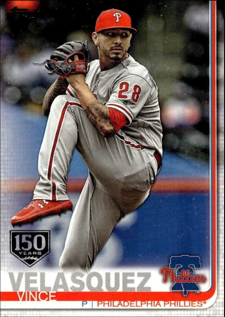 2019 Topps Series 2 Vince Velasquez #480 trading card