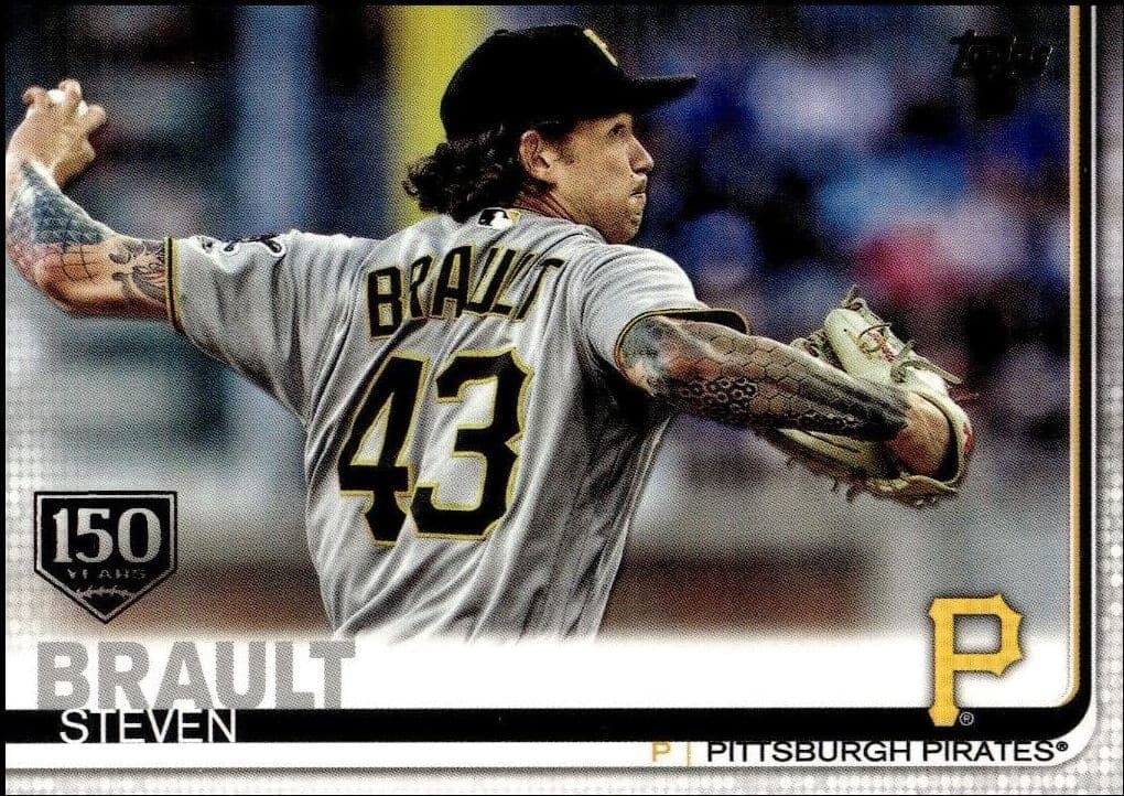 2019 Topps Series 2 Steven Brault #435 trading card