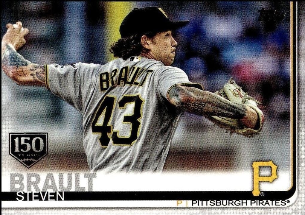 2019 Topps Series 2 Steven Brault #435 trading card