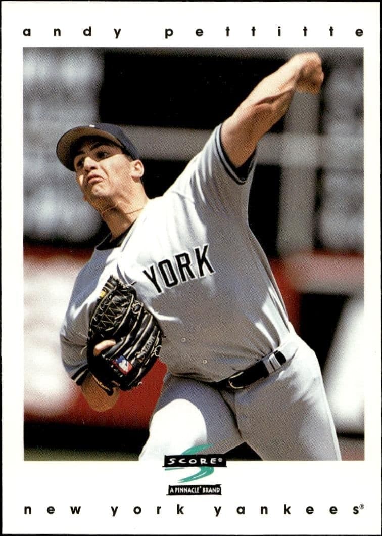 1997 Pinnacle Score Andy Pettitte #5 trading card