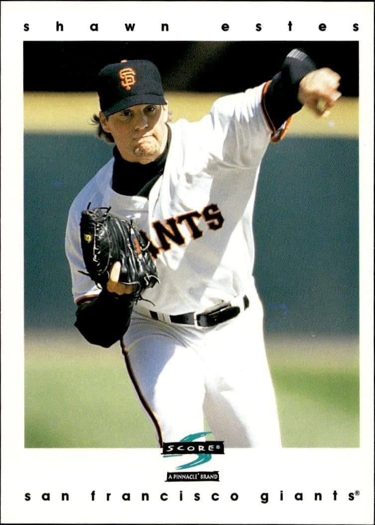 1997 Pinnacle Score Shawn Estes #270 trading card