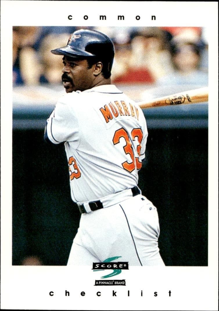1997 Pinnacle Score Eddie Murray #328 trading card