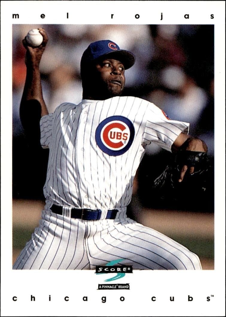 Mel Rojas 1997 Pinnacle Score #460 Baseball Trading Card - Front 1997 Pinnacle Score Mel Rojas #460 baseball trading card front
