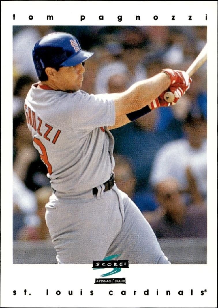 1997 Pinnacle Score Tom Pagnozzi #273 trading card