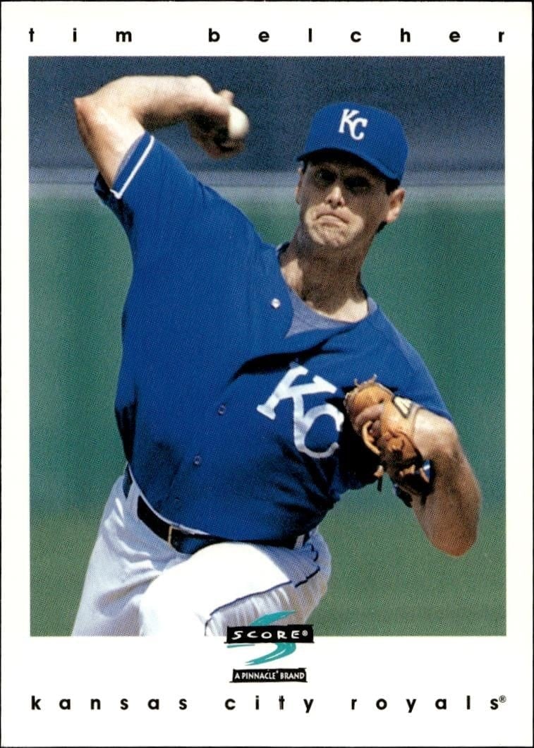 1997 Pinnacle Score Tim Belcher #390 trading card