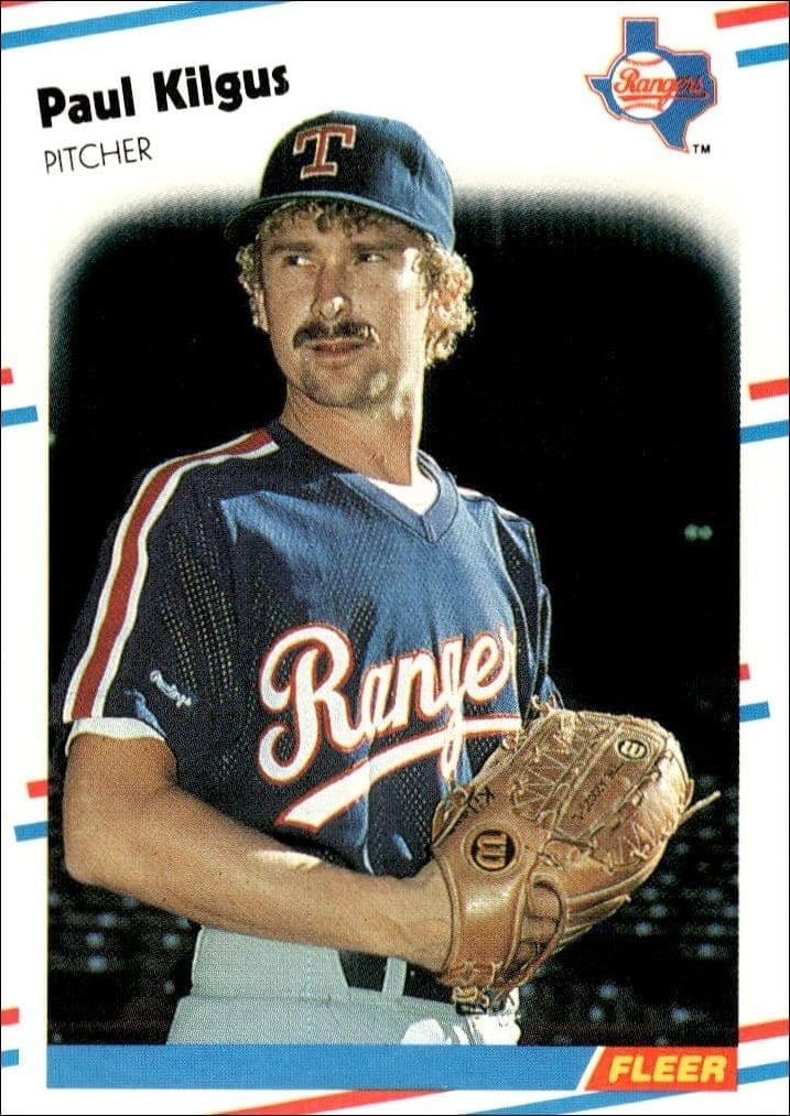 Paul Kilgus 1988 Fleer #471 Baseball Trading Card - Front 1988 Fleer Paul Kilgus #471 baseball trading card front