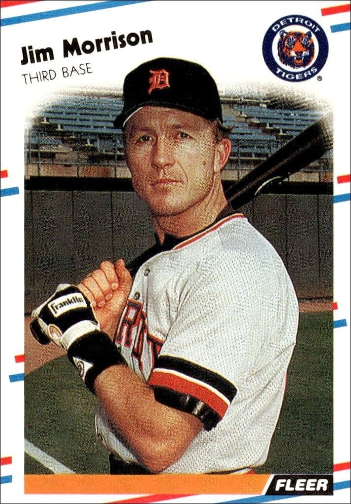 1988 Fleer Jim Morrison #65 trading card