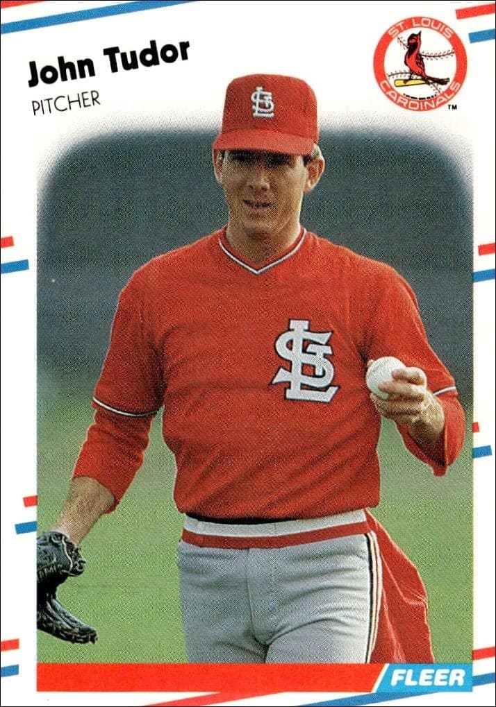 1988 Fleer John Tudor #48 trading card
