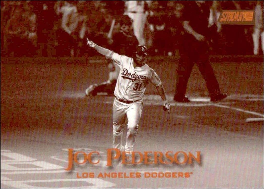 2019 Topps Stadium Club Joc Pederson #158 trading card