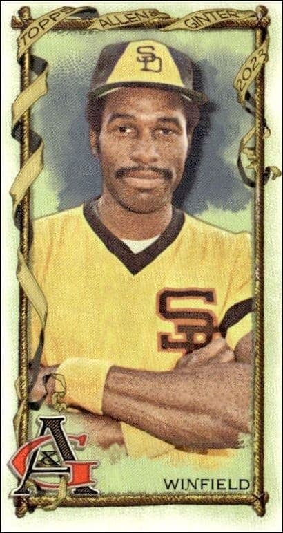 2023 Topps Allen & Ginter Dave Winfield #312 trading card