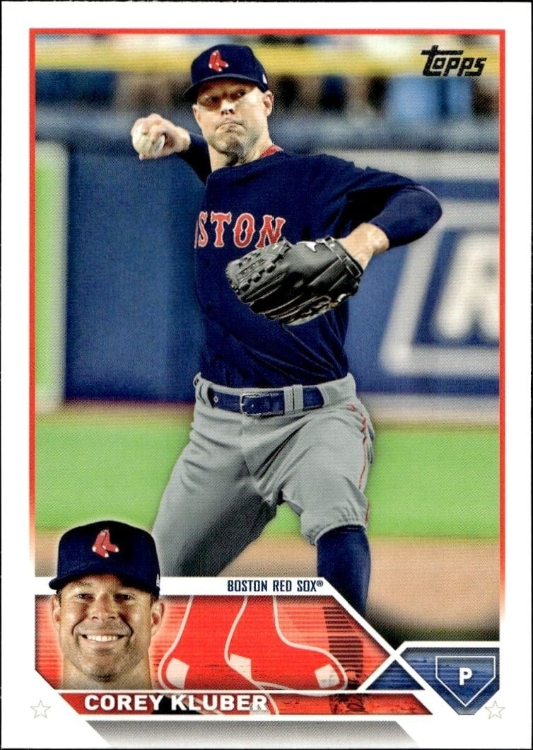 Corey Kluber 2023 Topps Series 2 #366 Baseball Trading Card - Front 2023 Topps Series 2 Corey Kluber #366 baseball trading card front