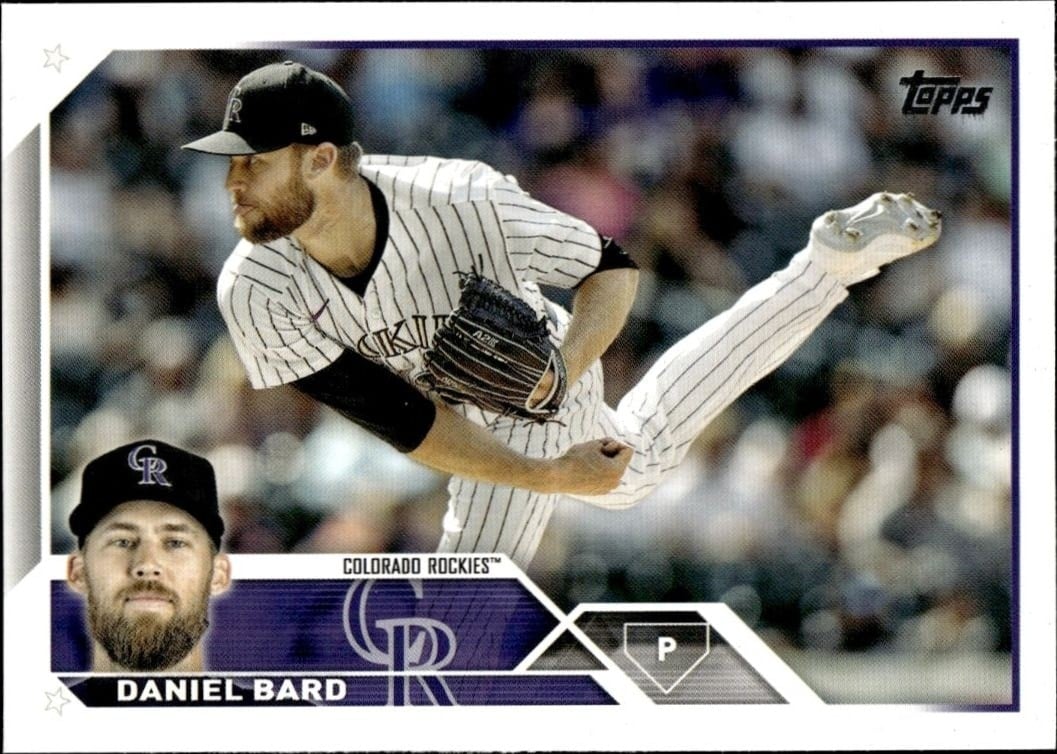 Daniel Bard 2023 Topps Series 2 #377 Baseball Trading Card - Front 2023 Topps Series 2 Daniel Bard #377 baseball trading card front