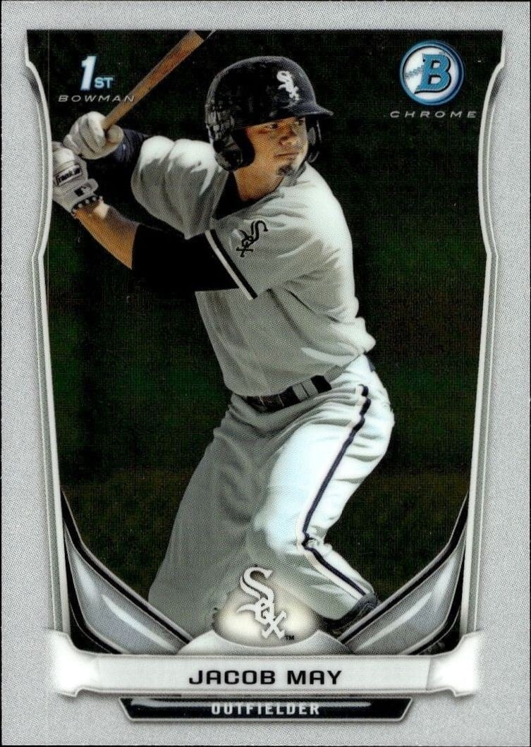 2014 Bowman Chrome Jacob May #BCP3 trading card