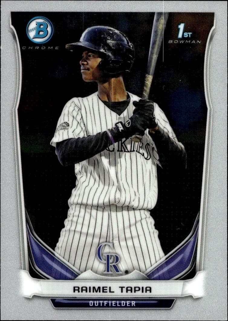 2014 Bowman Chrome Raimel Tapia #BCP27 trading card