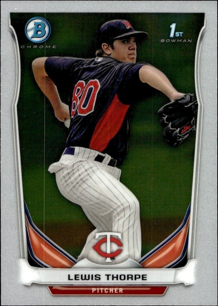 2014 Bowman Chrome Lewis Thorpe #BCP32 trading card