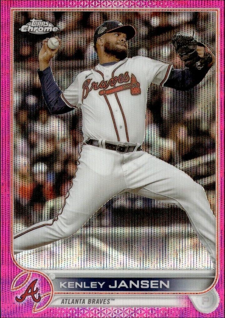 Kenley Jansen 2022 Topps Chrome Update #USC166 Baseball Trading Card - Front 2022 Topps Chrome Update Kenley Jansen #USC166 baseball trading card front