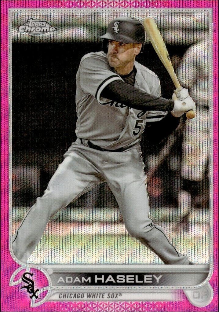 Adam Haseley 2022 Topps Chrome Update #USC43 Baseball Trading Card - Front 2022 Topps Chrome Update Adam Haseley #USC43 baseball trading card front