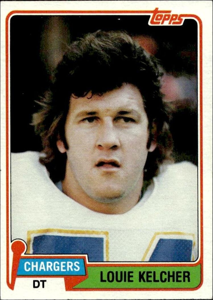 1981 Topps Louie Kelcher #23 trading card