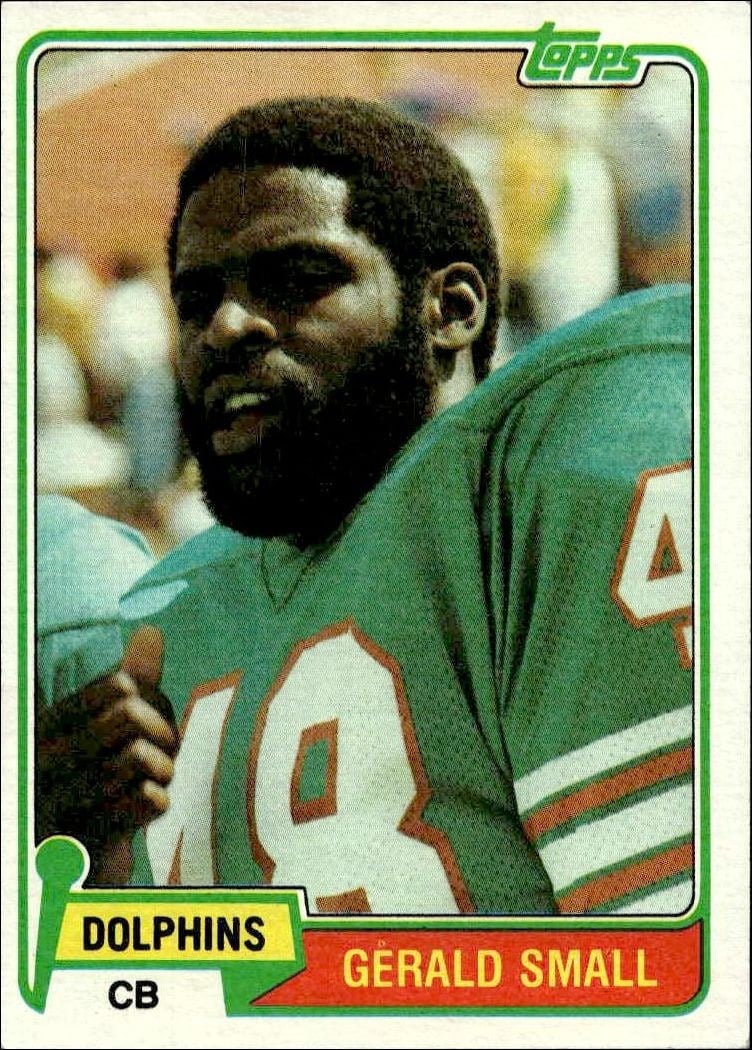 1981 Topps Gerald Small #243 trading card