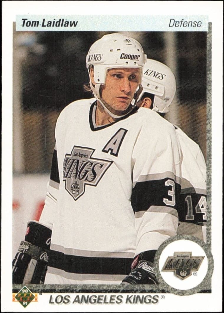 1990-91 Upper-Deck Tom Laidlaw #119 trading card