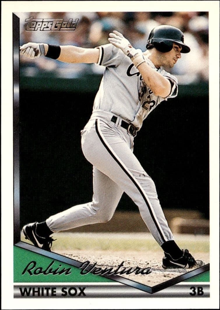 1994 Topps Gold Robin Ventura #90 trading card