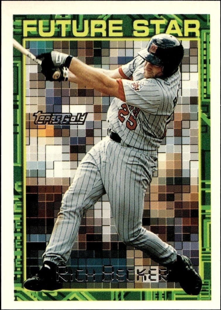 1994 Topps Gold Rich Becker #71 trading card