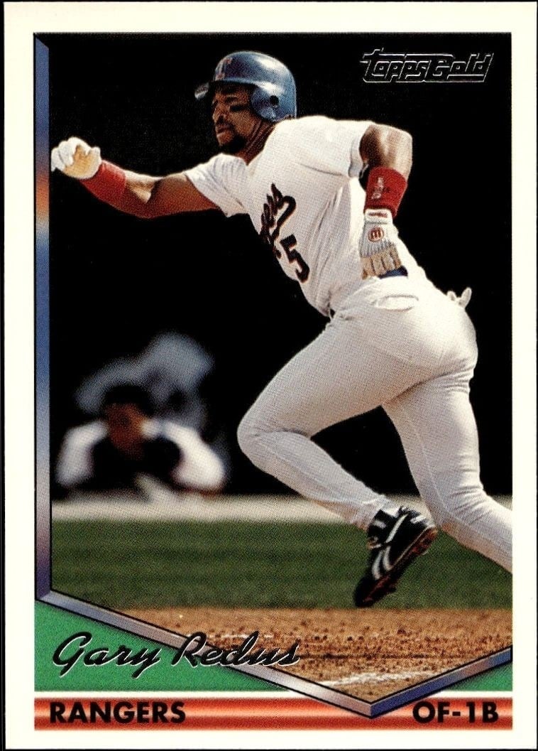 1994 Topps Gold Gary Redus #108 trading card