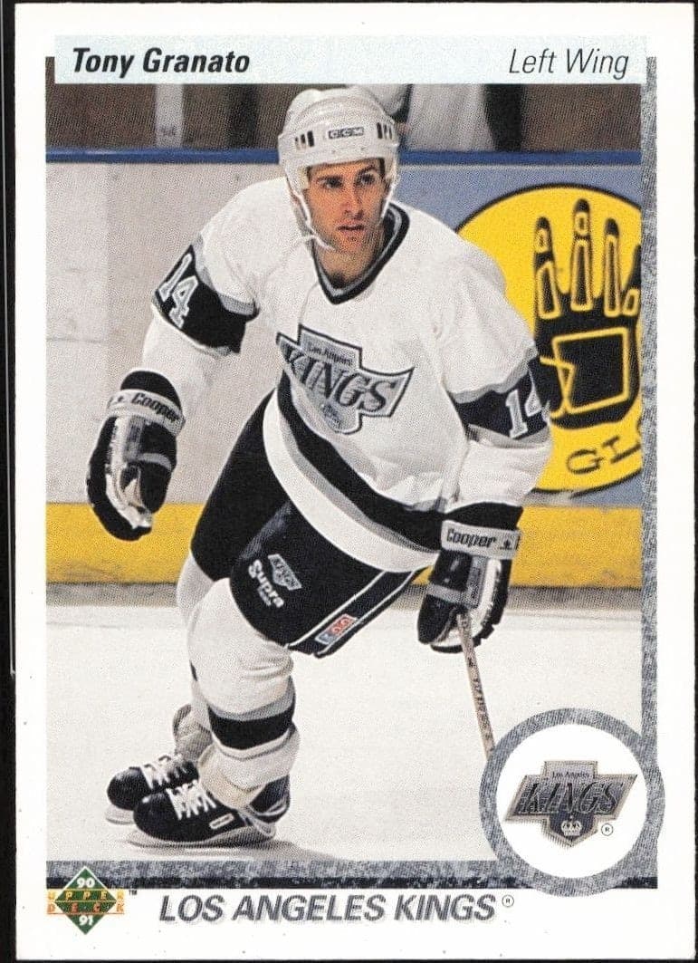 1990-91 Upper-Deck Tony Granato #272 trading card