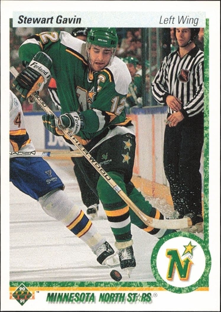 1990-91 Upper-Deck Stewart Gavin #150 trading card