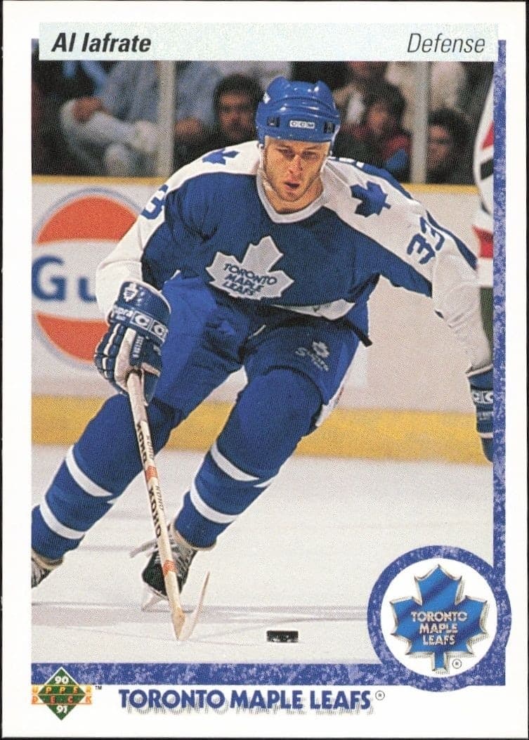 1990-91 Upper-Deck Al Iafrate #157 trading card