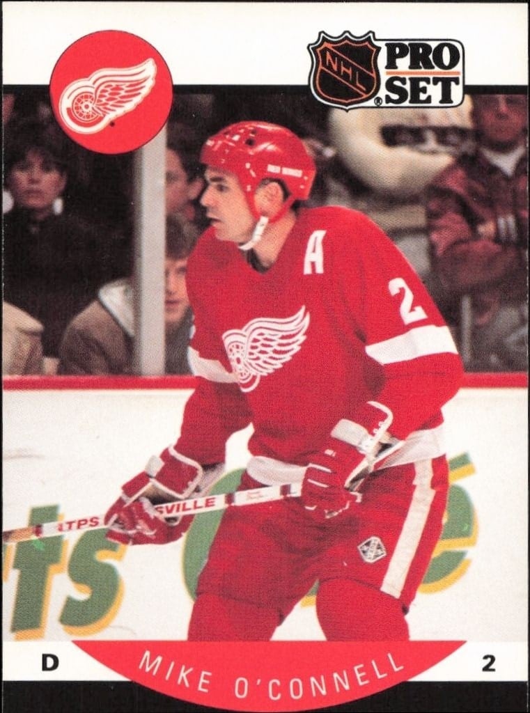 Mike O'Connell 1990-91 Pro Set #75 Hockey Trading Card - Front 1990-91 Pro Set Mike O'Connell #75 hockey trading card front