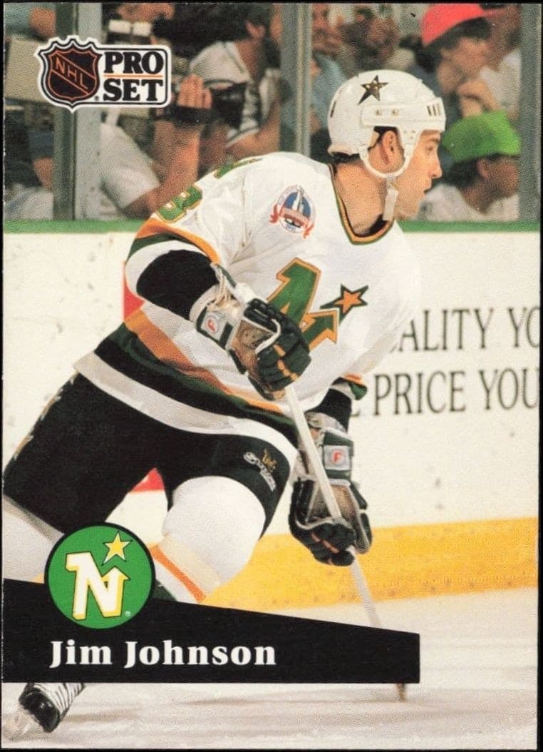 1991-92 Pro-Set Series 1 Jim Johnson #116 trading card