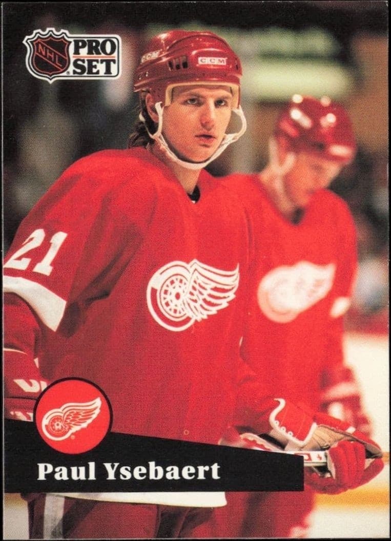 1991-92 Pro-Set Series 1 Paul Ysebaert #59 trading card