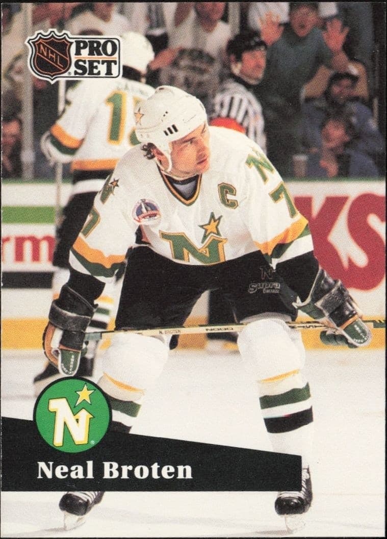 1991-92 Pro-Set Series 1 Neal Broten #112 trading card