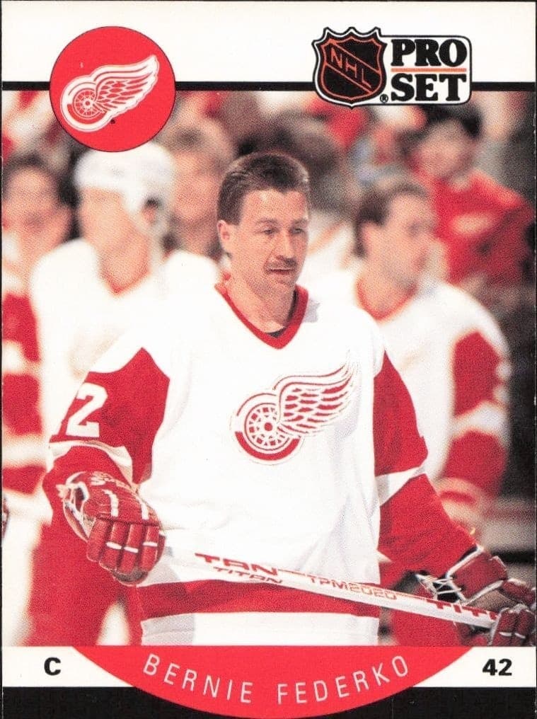 1990-91 Pro-Set Bernie Federko #70 trading card