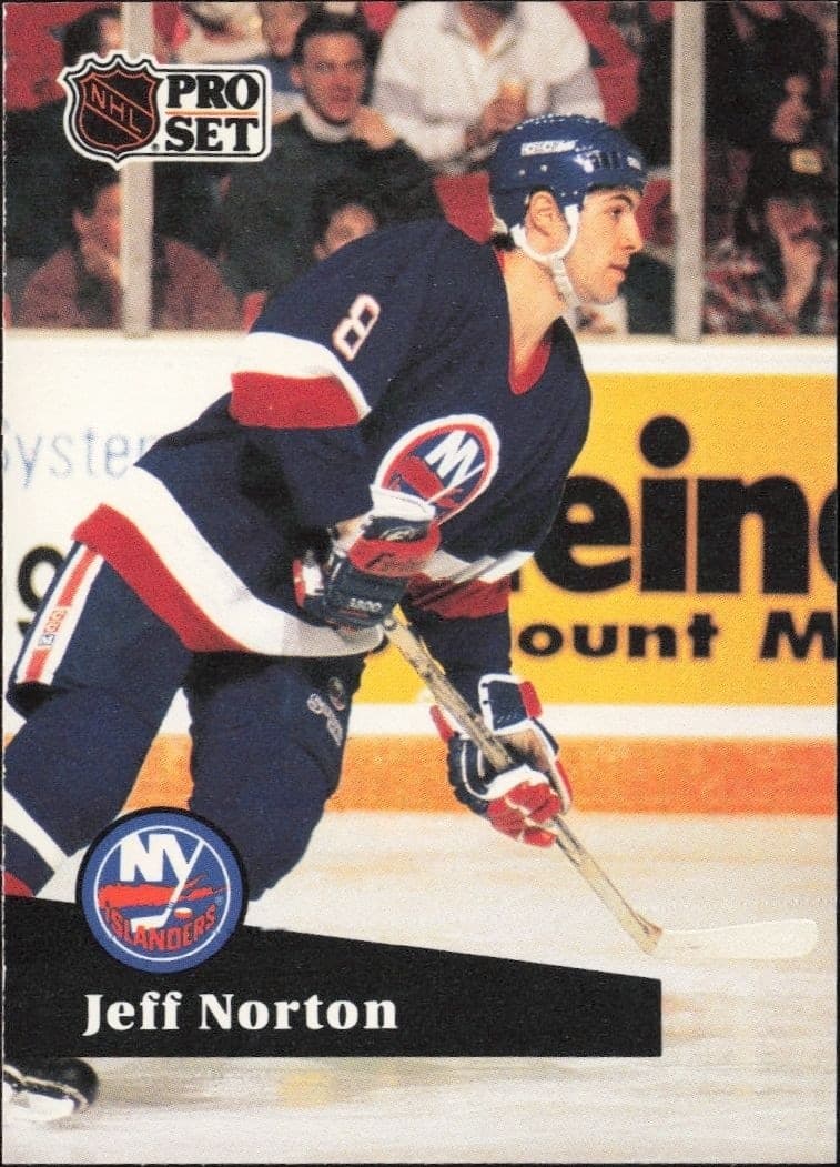 1991-92 Pro-Set Series 1 Jeff Norton #148 trading card
