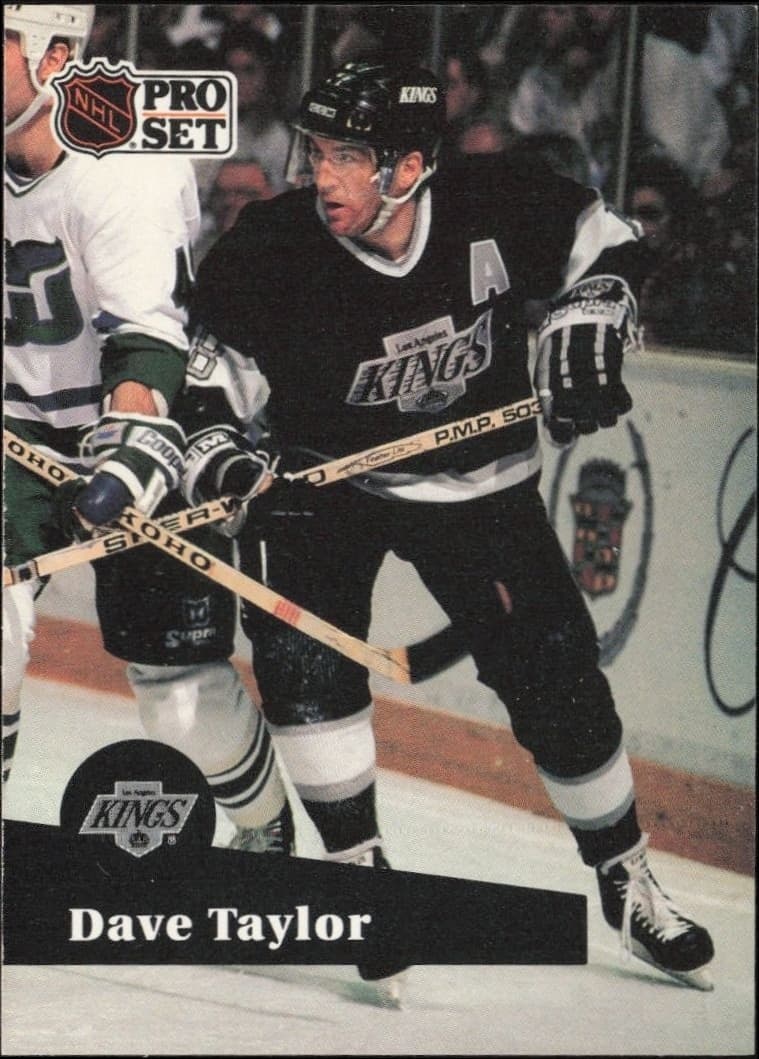1991-92 Pro-Set Series 1 Dave Taylor #103 trading card