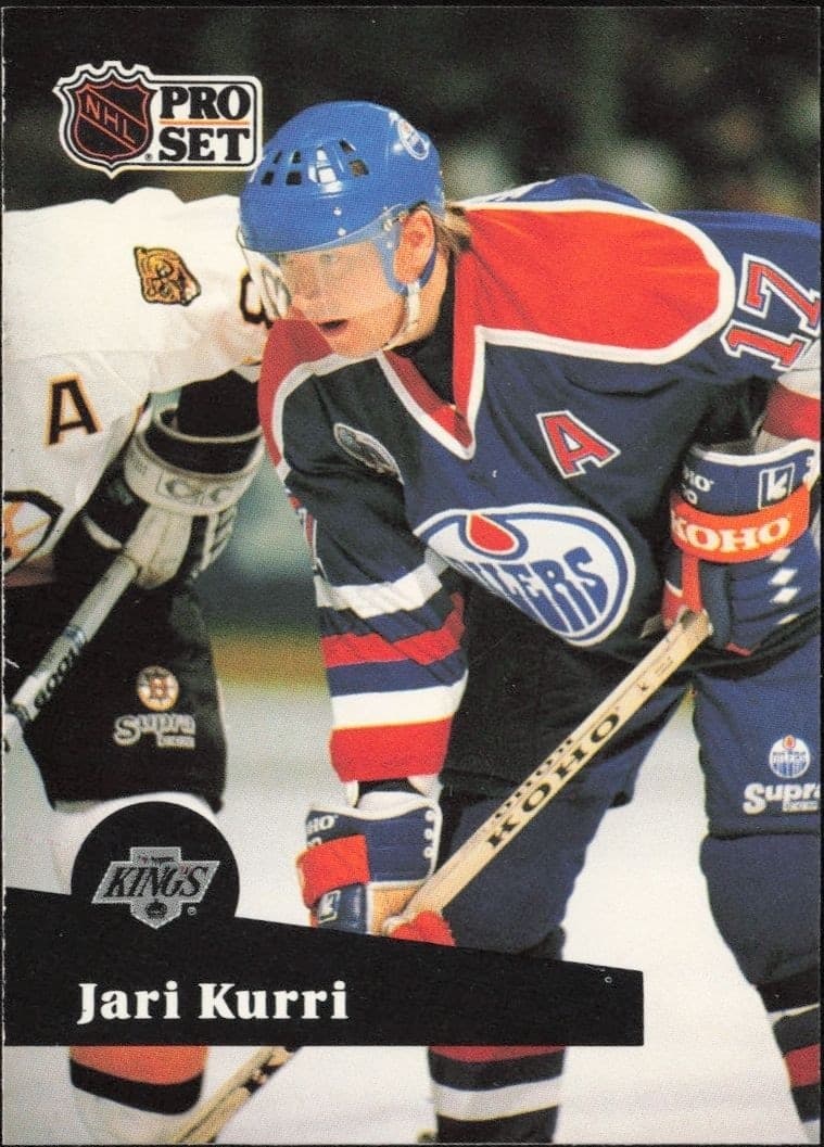 1991-92 Pro-Set Series 1 Jari Kurri #93 trading card