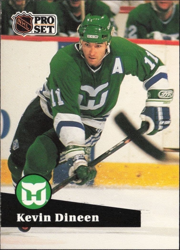 1991-92 Pro-Set Series 1 Kevin Dineen #89 trading card