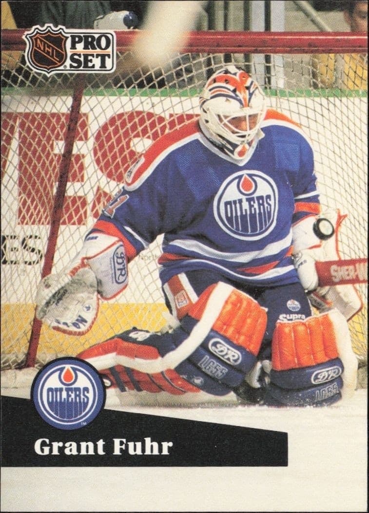 1991-92 Pro-Set Series 1 Grant Fuhr #78 trading card