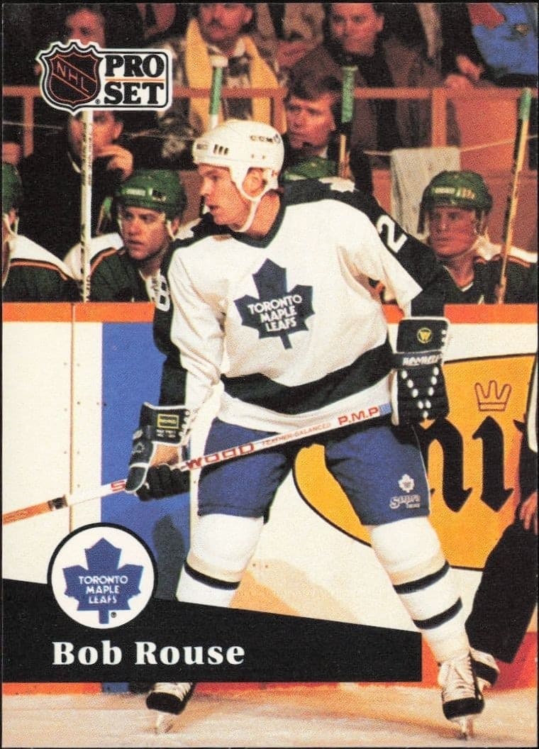 1991-92 Pro-Set Series 1 Bob Rouse #228 trading card