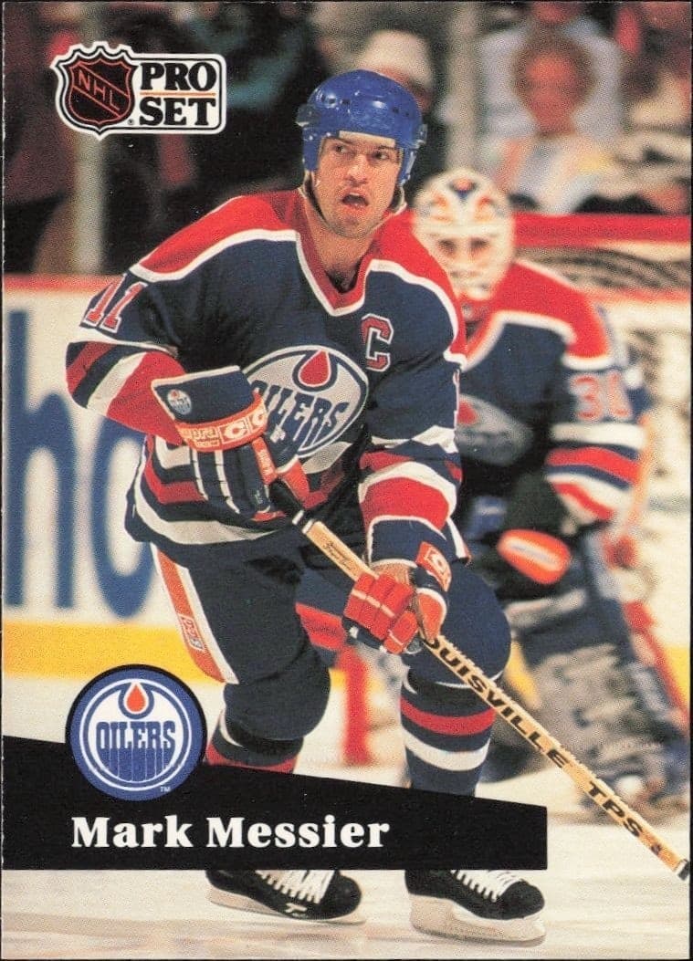 1991-92 Pro-Set Series 1 Mark Messier #74 trading card